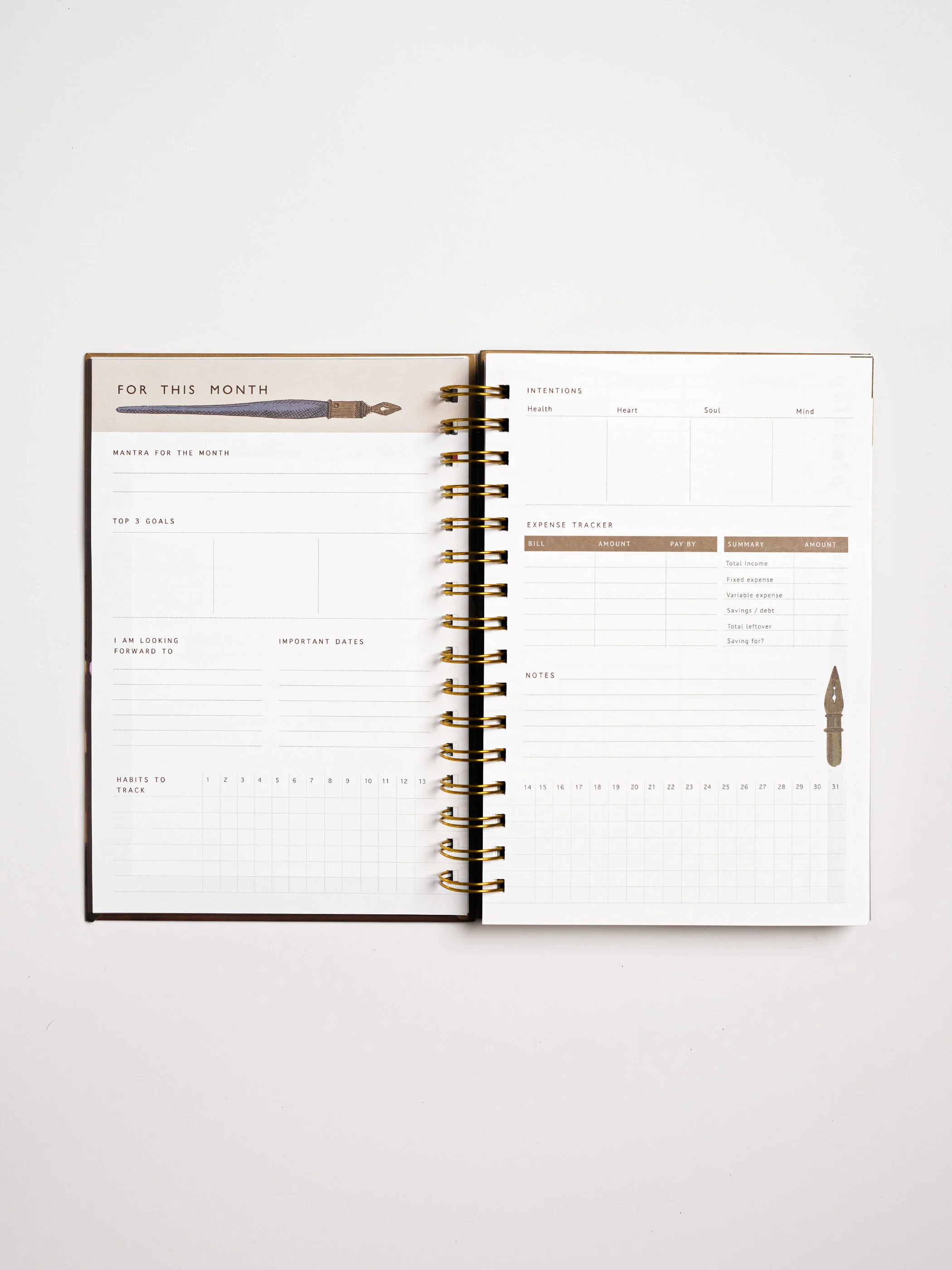 2026 Wiro Planner | Botanical - Image 14