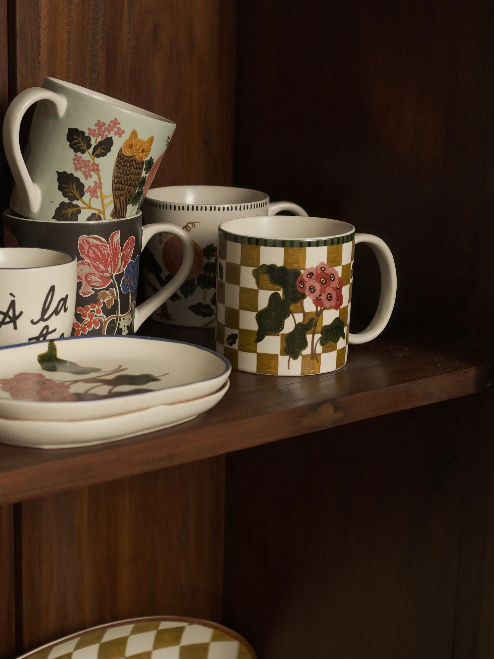 Checkered Straight Mug - Image 2